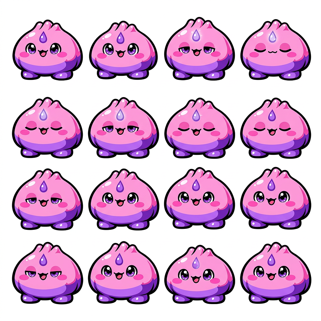 Sprite sheet before auto cut